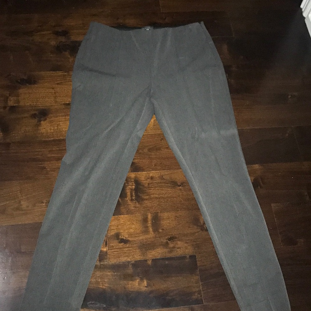 Gray slacks